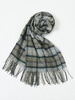 【カシミヤ100％】チェック柄 マフラー 60×180