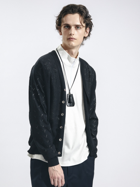 【別注 MASTER&Co】タッセル付 レザー クロシェット