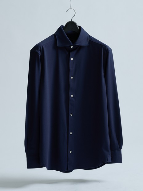 接触冷感】アイスピケ ストレッチ 長袖シャツ / FLEX SHIRTS｜ABAHOUSE