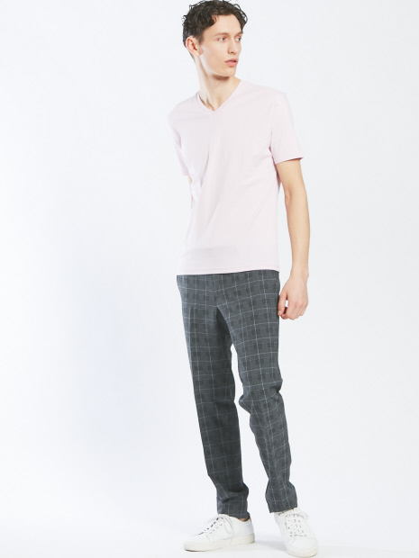 【Recency of Mine】ローズペトール VネックTシャツ
