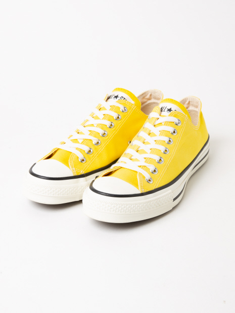 【CONVERSE】ALLSTAR J ローカットスニーカー イエロー