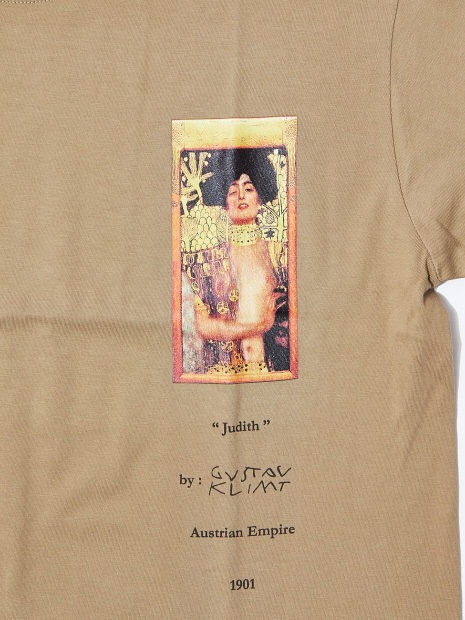 クリムト Judith プリントTシャツ