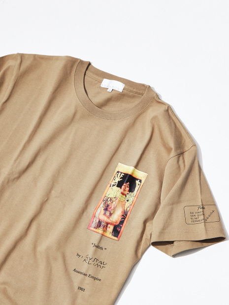 クリムト Judith プリントTシャツ