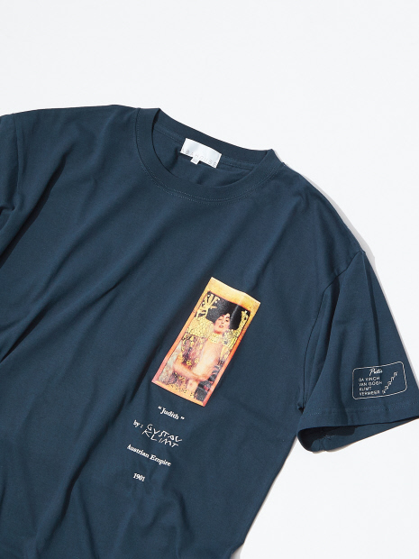 クリムト Judith プリントTシャツ
