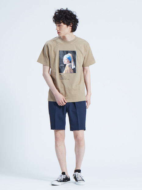 フェルメール Girl with a Pearl Earring Tシャツ