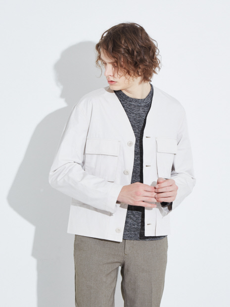 LEMAIRE ルメール V NECK JACKET - agedor.ma