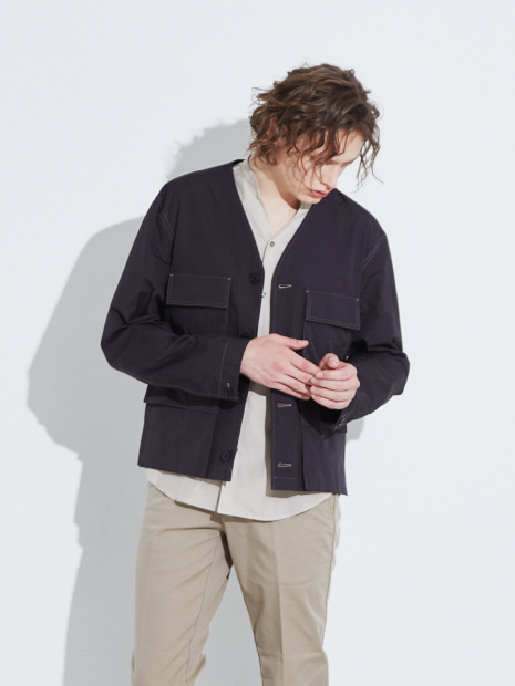 LEMAIRE/ルメール】 Vネック ジャケット｜OUTLET (MEN'S) / アウトレット