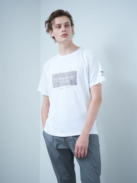 【WEB別注】Pollock/ポロック number31 アート Tシャツ