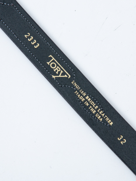 【TORY LEATHER】Stitched Patterrn レザーベルト