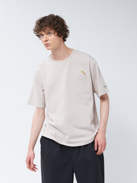 Mark Gonzales / マークゴンザレス】 別注 カラー ポケット Tシャツ