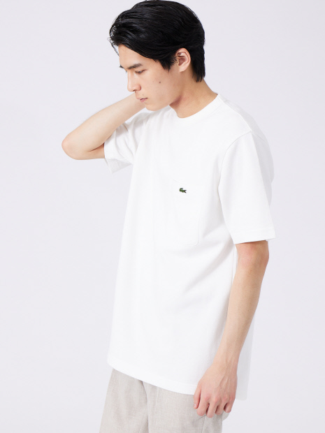 LACOSTE / ラコステ】鹿の子地 ポケット Tシャツ｜ABAHOUSE / アバハウス