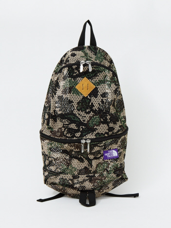 ABAHOUSE - 【THE NORTH FACE PURPLE LABEL / ザ ノースフェイス パープルレーベル】Botanical Print Mesh Day Pack メッシュ リュック
