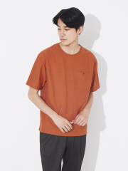 アウトレット (メンズ)
カルゼ ワンボタン ポケット カラー Tシャツ