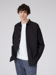 ナチュラルコットン】タイプライター オーバーシャツ｜OUTLET (MEN'S