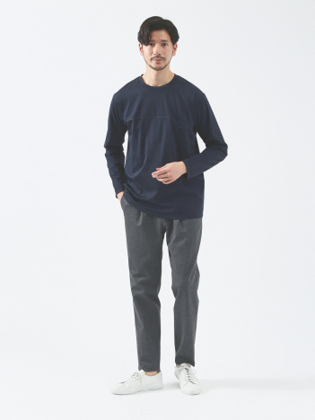 【フロントパイピング】ロングスリーブ Tシャツ