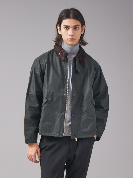 Barbour トランスポート　SAGE サイズ40着丈67cm