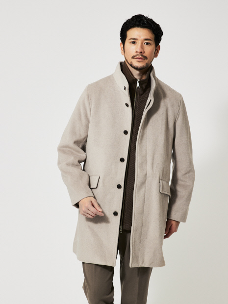 【CAMEL】maturely / Blanket Gown