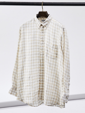 【別注】Individualized shirts / ボタンダウン チェックシャツ