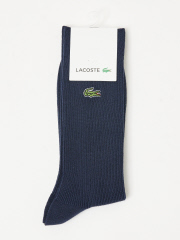 【LACOSTE】クロックエンブレム クルーソックス