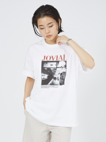 ABAHOUSE - 【LE TRIO ABAHOUSE】JOVIAL / グラフィックTシャツ / ユニセックス着用可