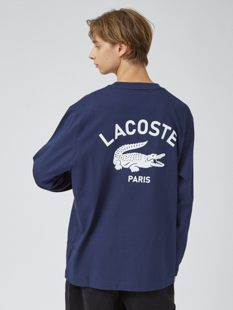 【LACOSTE / ラコステ】PARISロゴヘビーオンスTシャツ / ロンT