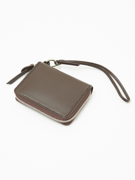 【ED ROBERT JUDSON / エドロバートジャドソン】MARKA / KARABINER STRAP ROUND ZIP WALLET /三つ折り財布