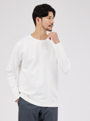 【クルーネック】ECO VERO レーヨンポンチTシャツ / ロンT