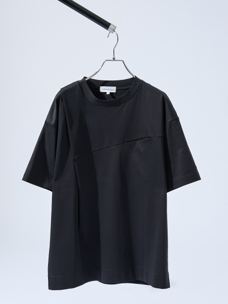 TUCK&SEAM コットンポンチ 半袖Tシャツ