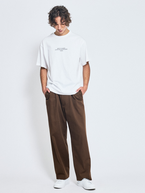 ファインジャージー ロゴTシャツ / 半袖Tシャツ
