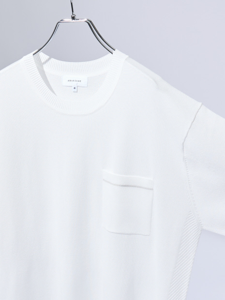 メッシュニット シアーTシャツ/ サマーニット