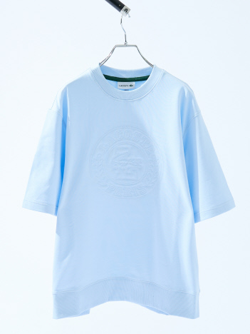 ABAHOUSE - 【LACOSTE / ラコステ】トーン・オン・トーンステッチ半袖スウェット / 半袖Tシャツ