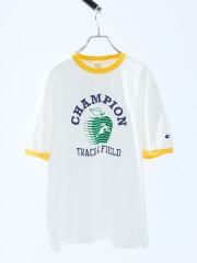 【Champion】ショートスリーブ リンガーTシャツ
