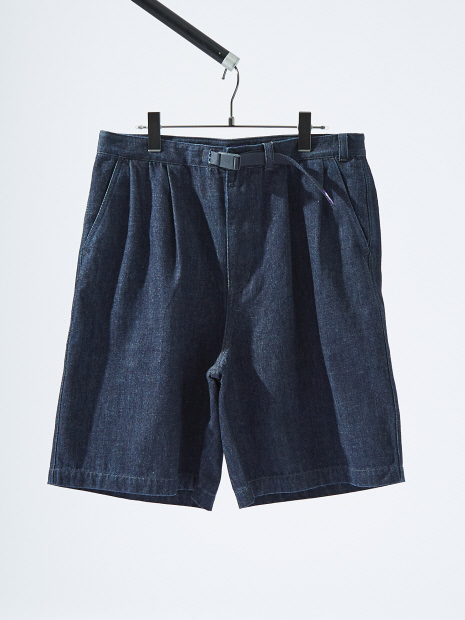 【THE NORTH FACE PURPLE LABEL】デニム ショーツ / Denim Tuck Field Shorts