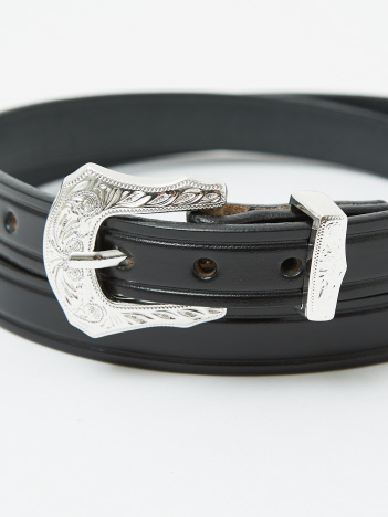 【TORY LEATHER / トリーレザー】3/4WesternBelt / ウエスタン レザー ベルト