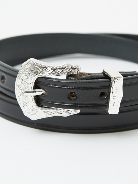 【TORY LEATHER / トリーレザー】3/4WesternBelt / ウエスタン レザー ベルト