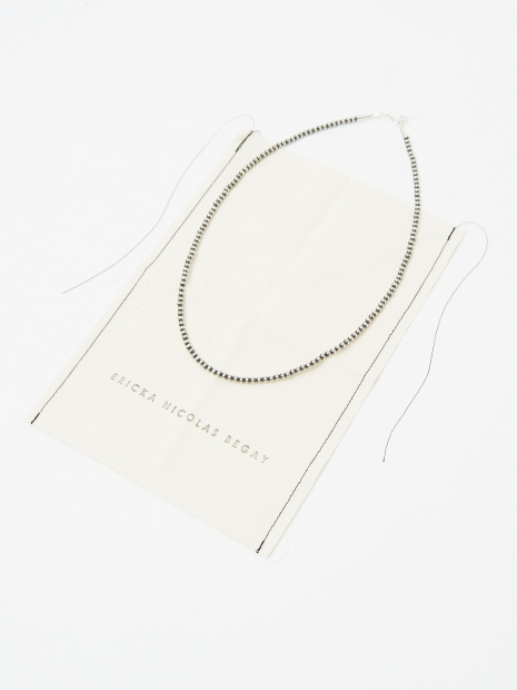 【ERICKA NICOLAS BEGAY / エリッカ ニコラス ビゲイ】4MMプレーンネックレス