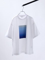 ABAHOUSE - グラデーション グラフィック プリントTシャツ/オーバーサイズ