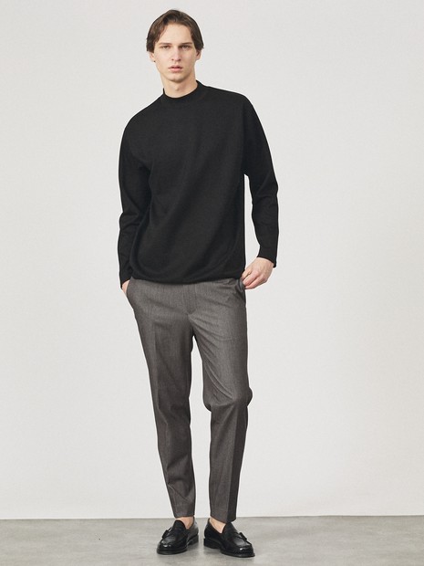 デニムライク スリムテーパード スラックス｜ABAHOUSE / アバハウス