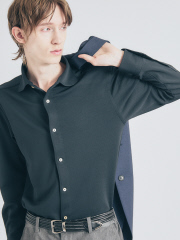 【FLEX SHIRTS】COOLMAX EcoMade ダブルピケ ジャージシャツ