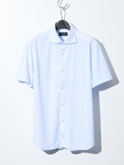 ハイストレッチ バックストライプ半袖シャツ【FLEX SHIRTS】
