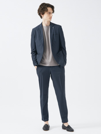 【セットアップ対応/FLEX JACKET】トリコット メッシュジャケット / サマージャケット / ストレッチ 軽量 防シワ性