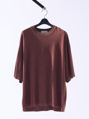 ABAHOUSE - 【ヴィンテージ加工】オーバーサイズ 半袖Tシャツ / オーバーサイズ【予約】