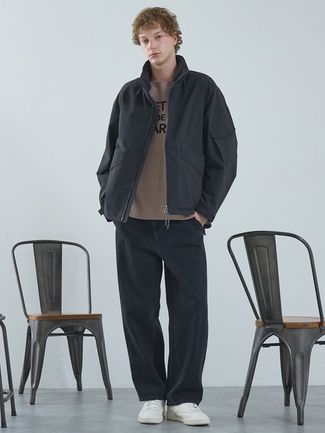 TAIONライナー スタンドカラー　シェルジャケット / ショートブルゾン