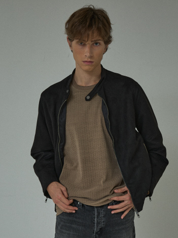 ABAHOUSE フード付きブラック　メンズ コンビデザイン】フード ダウン ブルゾン｜OUTLET (MEN'S