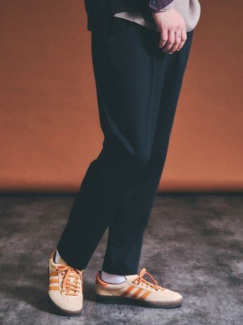 【WONDER SHAPE/ワンダーシェイプ】1プリーツ スリムテーパード イージーパンツ