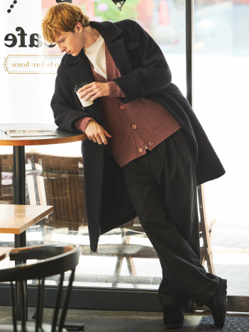 【TICCA/ティッカ】別注 ウール テントコート / チェスターコート