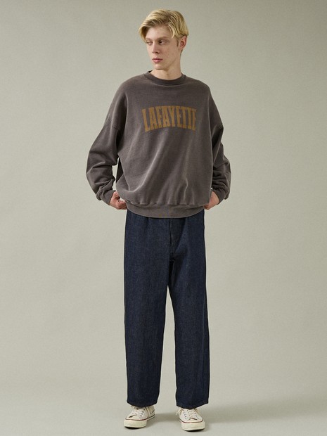 【REMI RELIEF / レミレリーフ】別注 ロゴプリント スウェット / オーバーサイズ