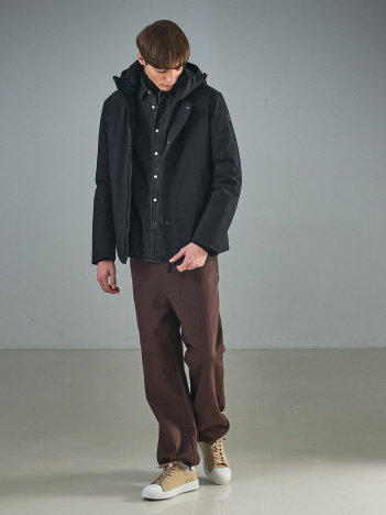 【CAPE HORN】別注カラー / COCKBURN / フーデット ショートダウンジャケット