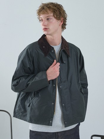 【Barbour / バブアー】OS TRANSPORT / トランスポート ワックス ブルゾン