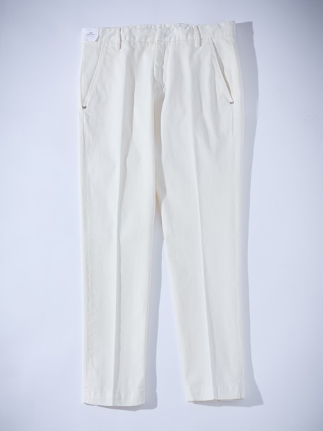 【entre amis】スリムフィット ノープリーツ チノスラックス / 8188